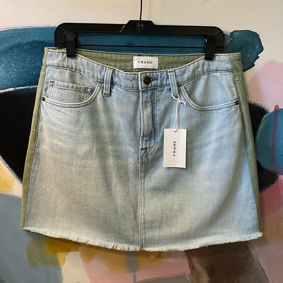 FRAME |  Le Cargo Mini Skirt - Picture 5 of 6